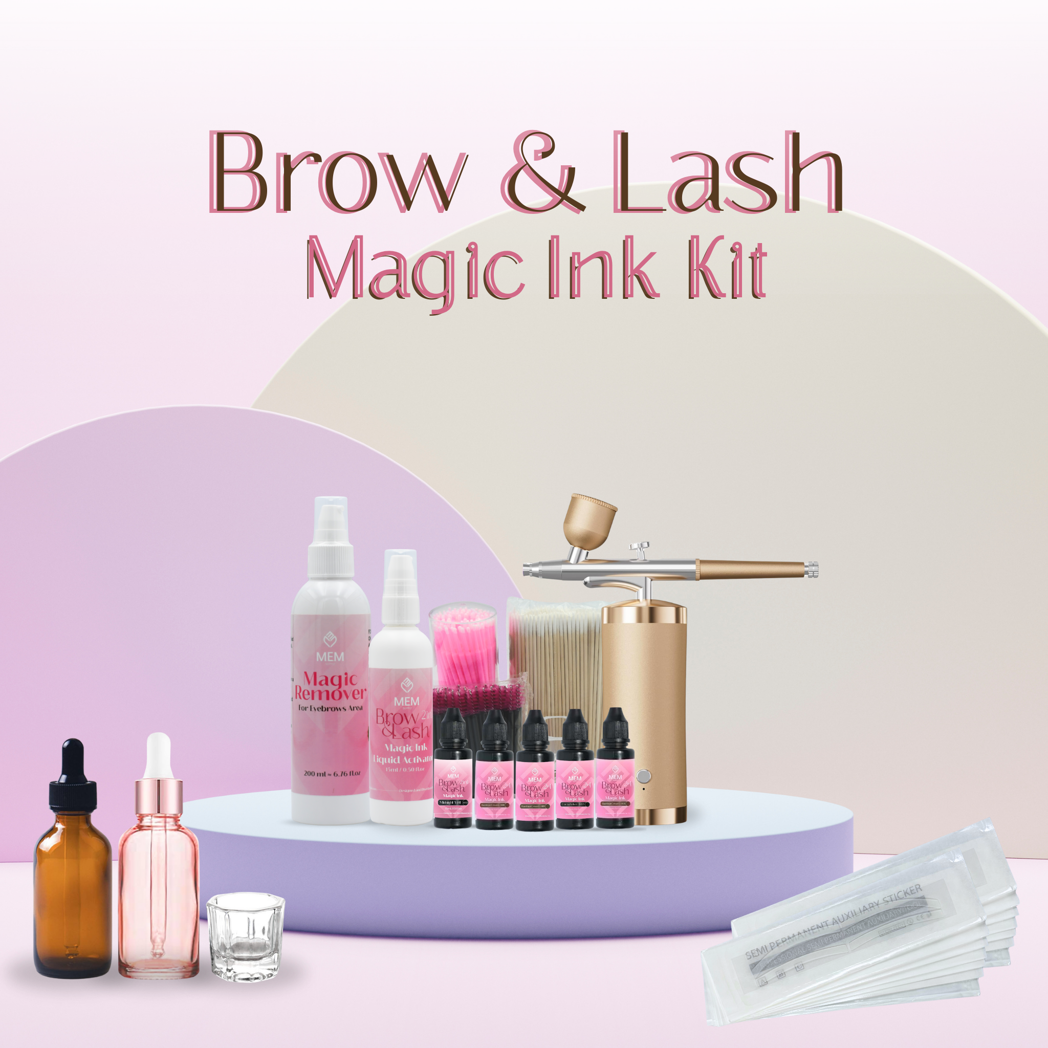 Brow & Lash Magic Ink Kit – Complete Tint System