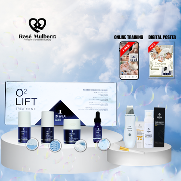 Oxygen Radiance Facial Combo - Rosé Mulberri Curated Edition