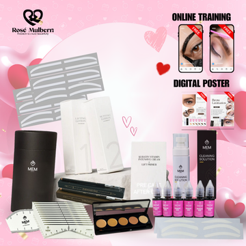 Brows Lamination & Magic Gel Tint Combo - Rosé Mulberri Curated Edition